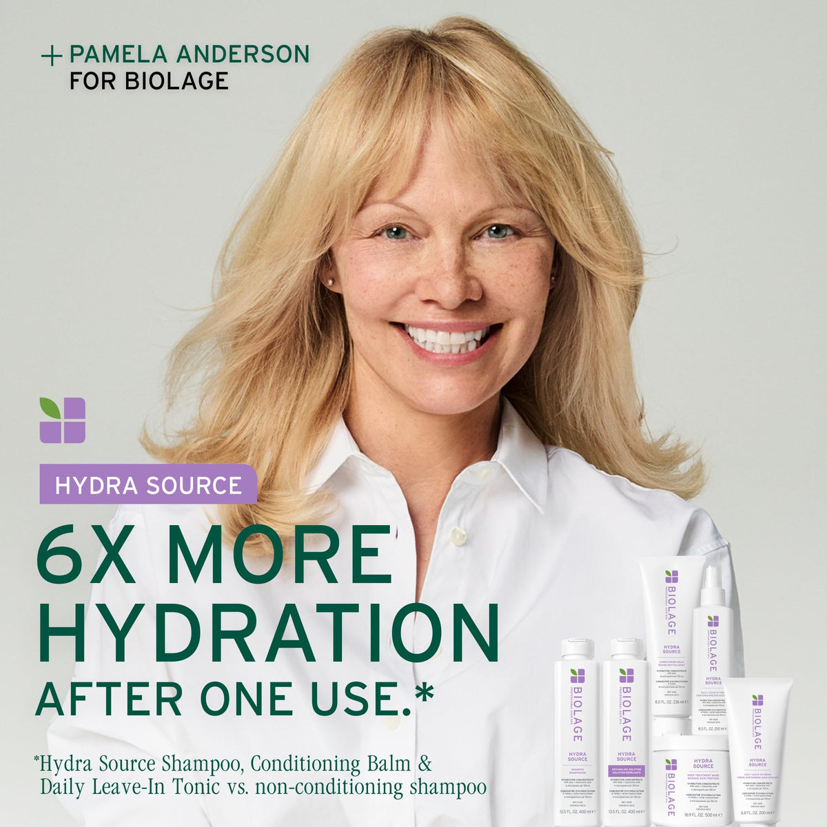 Biolage Hydra Source Detangling Solution with aloe vera and hyaluronic acid