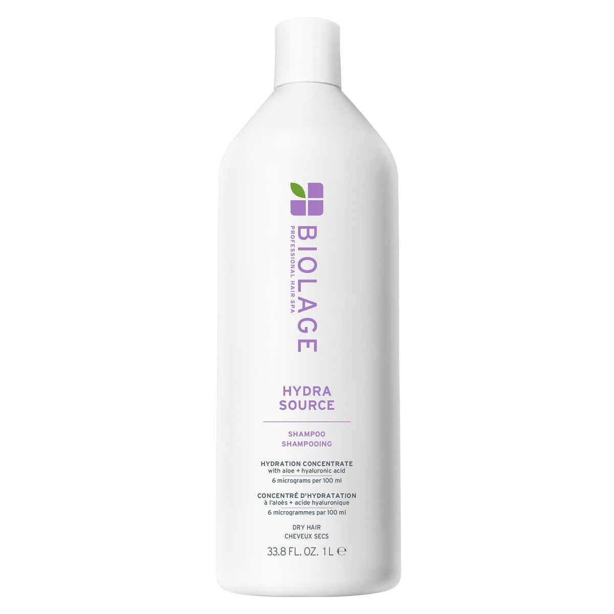 Biolage Hydra Source Shampoo 33.8 fl oz front view