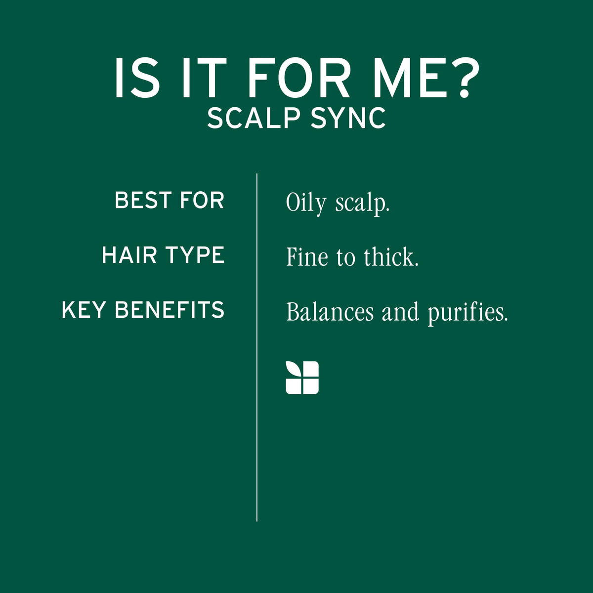 Biolage Scalp Sync Clarifying Shampoo 33.8 fl oz with lather