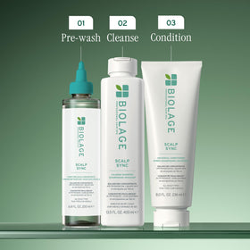 Biolage Scalp Sync Universal Conditioner lifestyle scene