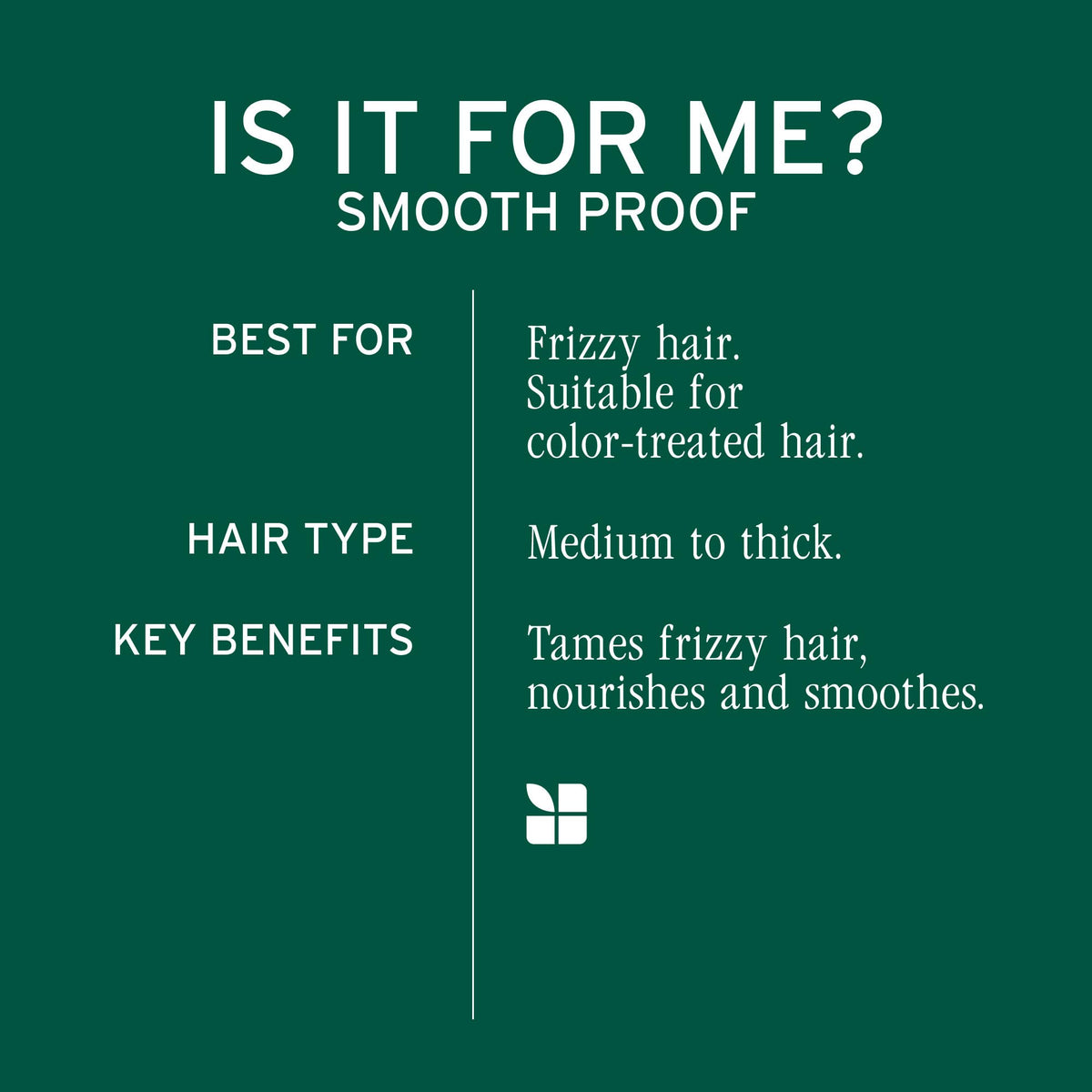 Biolage Smooth Proof Shampoo 400ml with ingredients list