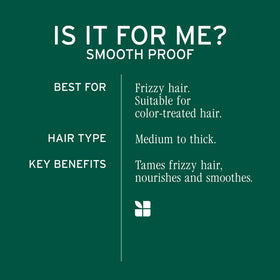 Biolage Smooth Proof Shampoo 400ml with ingredients list