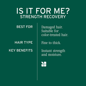 Biolage Strength Recovery Shampoo 13.5 oz side view