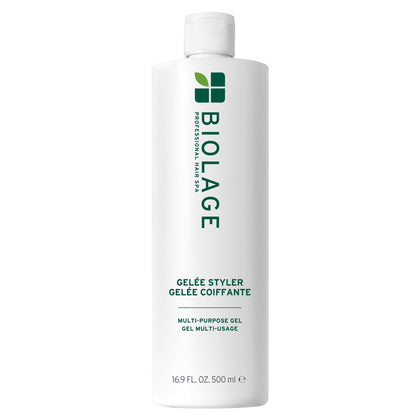 Biolage Styling Gelée 16.9 oz front view with clear packaging