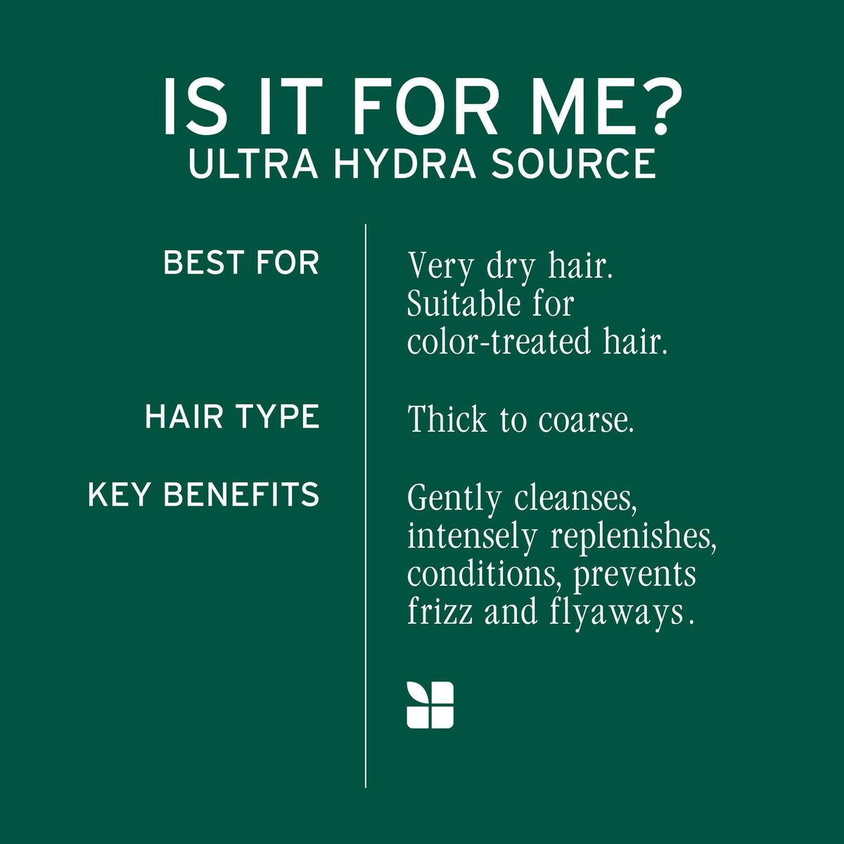 Biolage Ultra Hydra Source Shampoo with cupuaçu butter ingredients