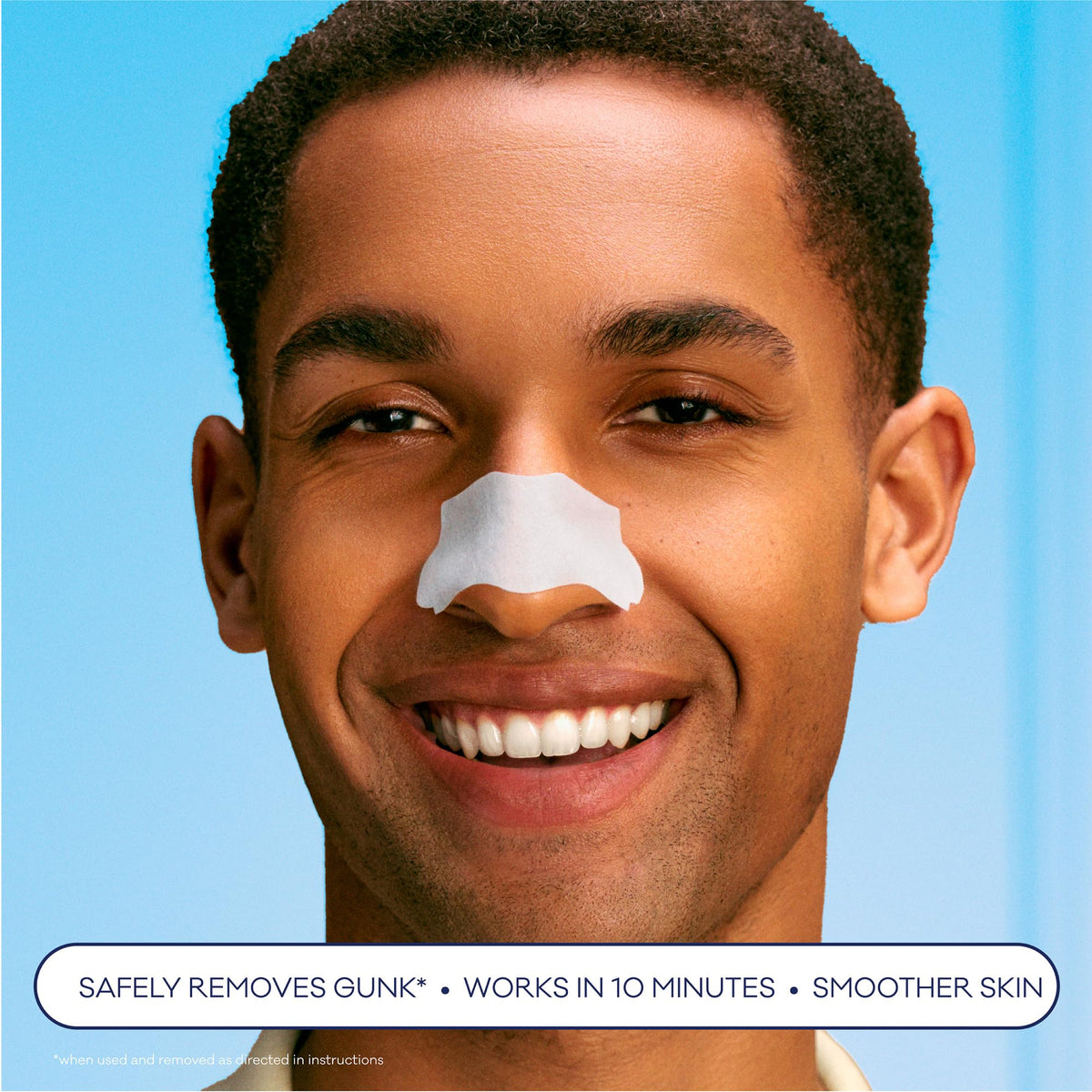 Bioré Blackhead Remover Strips ingredients list