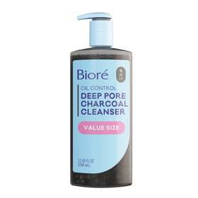 Bioré Deep Pore Charcoal Face Wash 11.45 fl oz front view