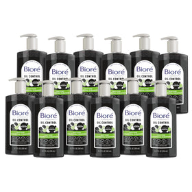 Bioré Deep Pore Charcoal Face Wash 6.77 Oz front view