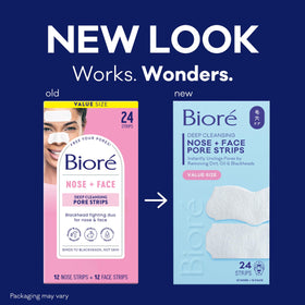 Bioré Nose Strips and Face Strips included in the pack