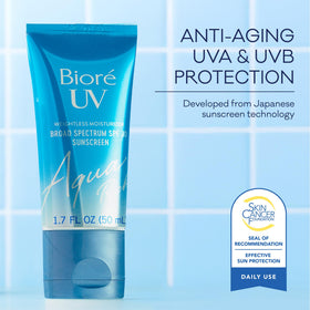 Bioré UV Aqua Rich Daily Moisturiser Sunscreen ingredients list