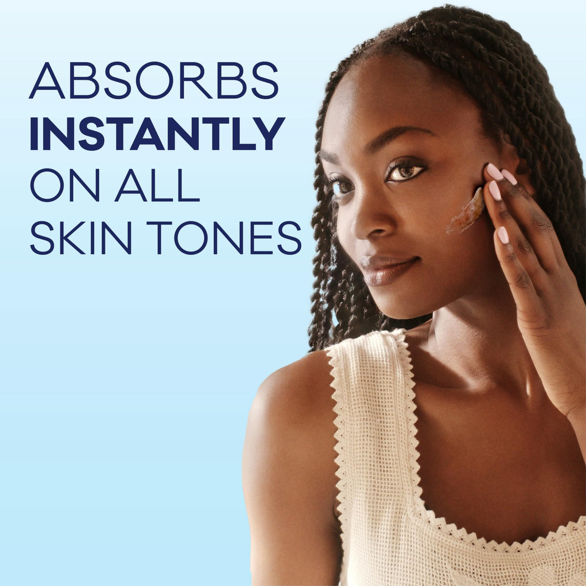 Bioré UV Aqua Rich Moisturizer SPF 30 application on skin