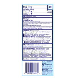Bioré UV Aqua Rich Moisturizer SPF 30 ingredients list
