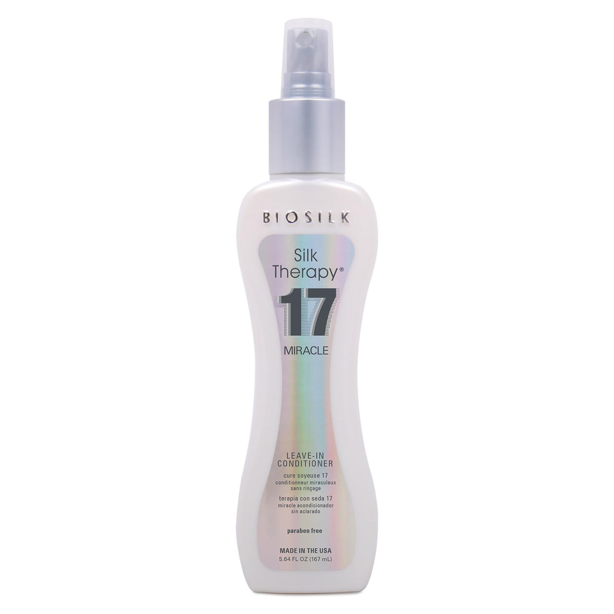 BioSilk Silk Therapy Miracle Leave-In Conditioner 5.64 Oz front view