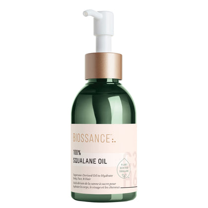 BIOSSANCE 100% Squalane Oil front view with packaging