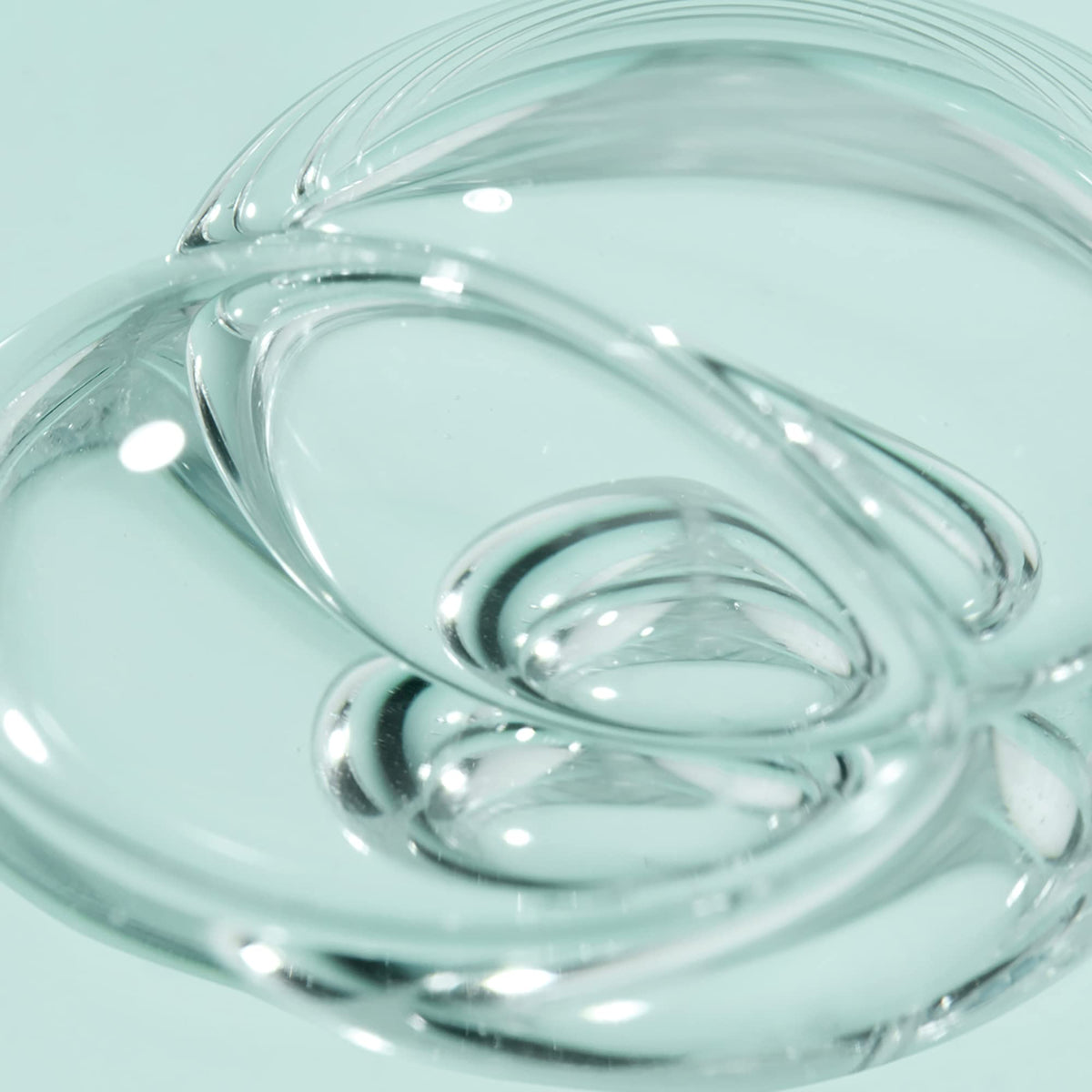 BIOSSANCE 100% Squalane Oil showing texture on skin