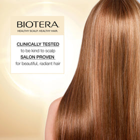 Biotera Moisturizing Conditioner in use on wet hair