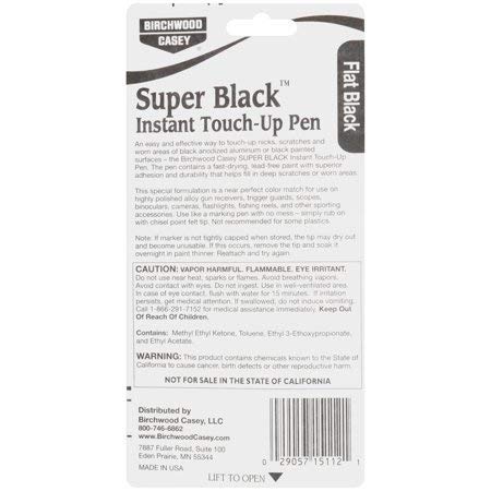 Birchwood Casey Touch-Up Pen beside sporting accessories
