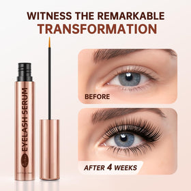BIYSBER Eyelash Growth Serum displayed with flowers