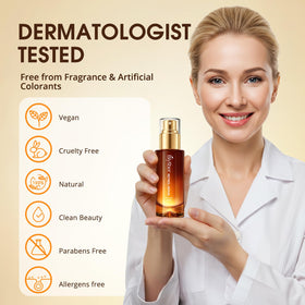 BIYSBER Retinol Collagen Serum packaging with ingredients