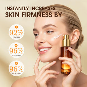 BIYSBER Retinol Collagen Serum texture on hand