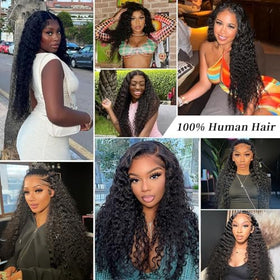 BJVT 13x6 Deep Wave Lace Front Wig packaging