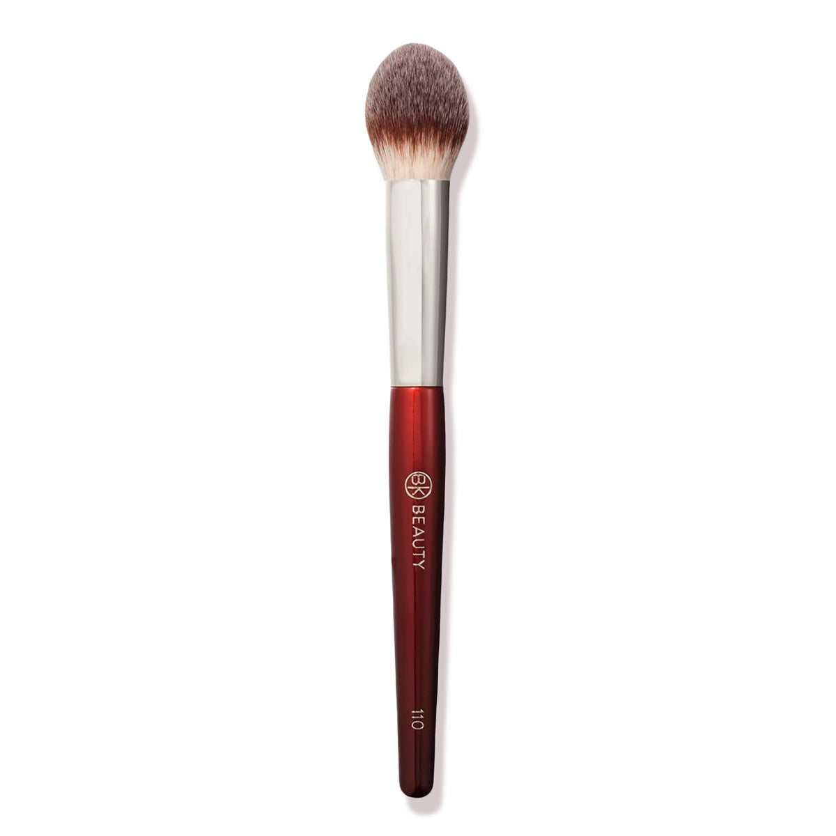 BK BEAUTY 110 Large Concealer Brush front view with tapered head