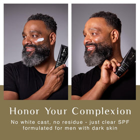 BLACK GIRL SUNSCREEN Men's SPF 30 Moisturising Sunscreen back view