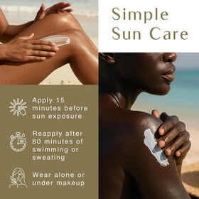 BLACK GIRL SUNSCREEN SPF 30 Sun Lotion in a lifestyle setting outdoors