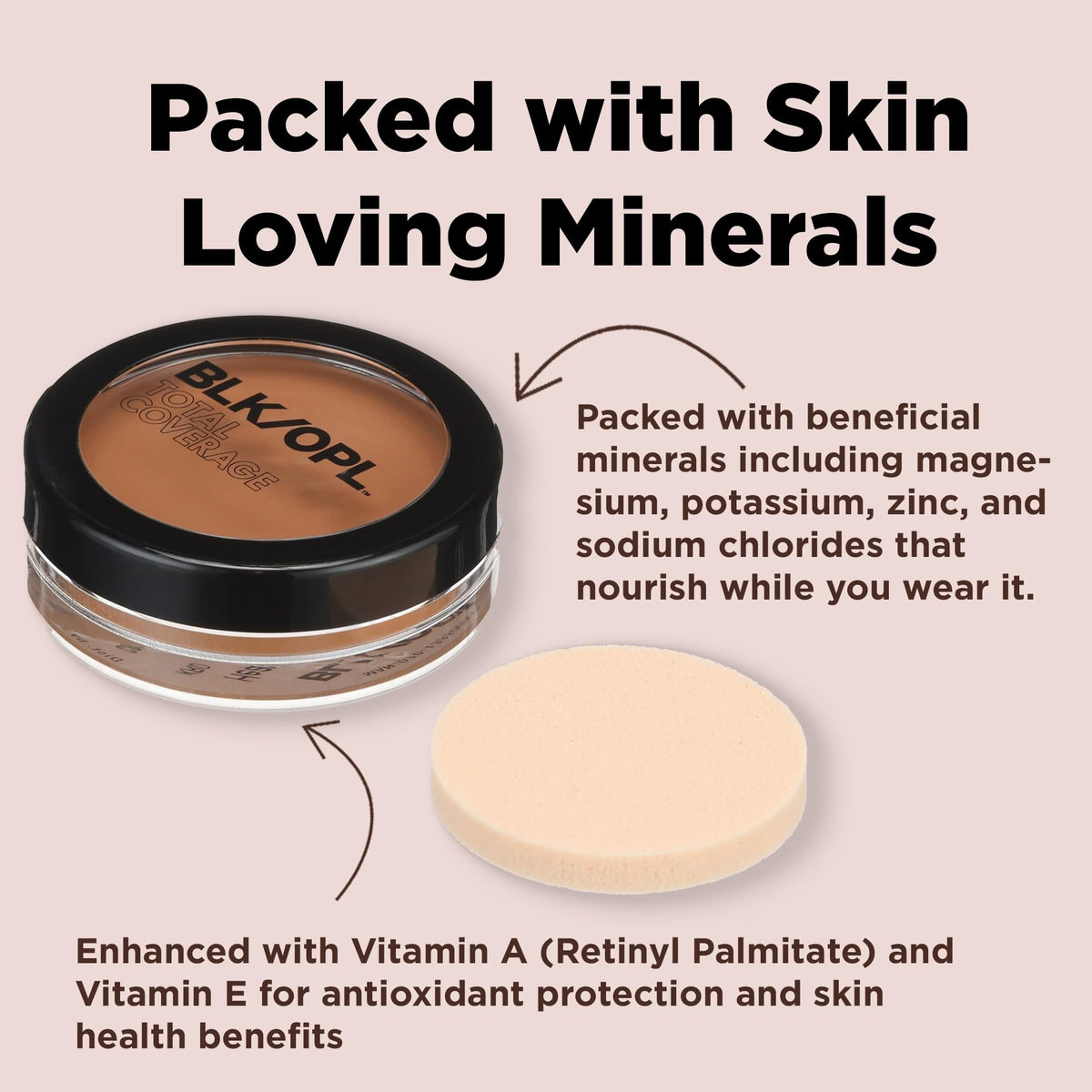 Black Opal Concealing Foundation Carob packaging