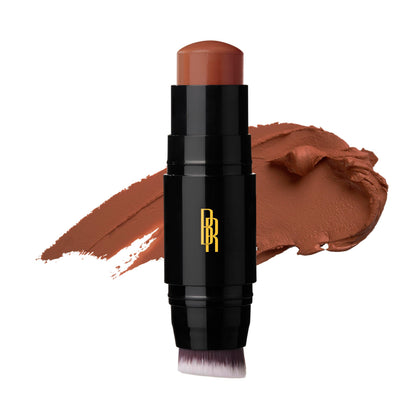 Black Radiance Color Perfect Foundation Stick Duo in Espresso front view