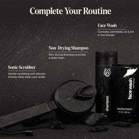 Black Wolf Body Wash and Face Wash with fresh ingredients