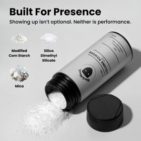 BlackMask Texture Powder for Men lifestyle scene with application
