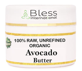 Bless International Organic Raw Avocado Butter 4-OZ front view