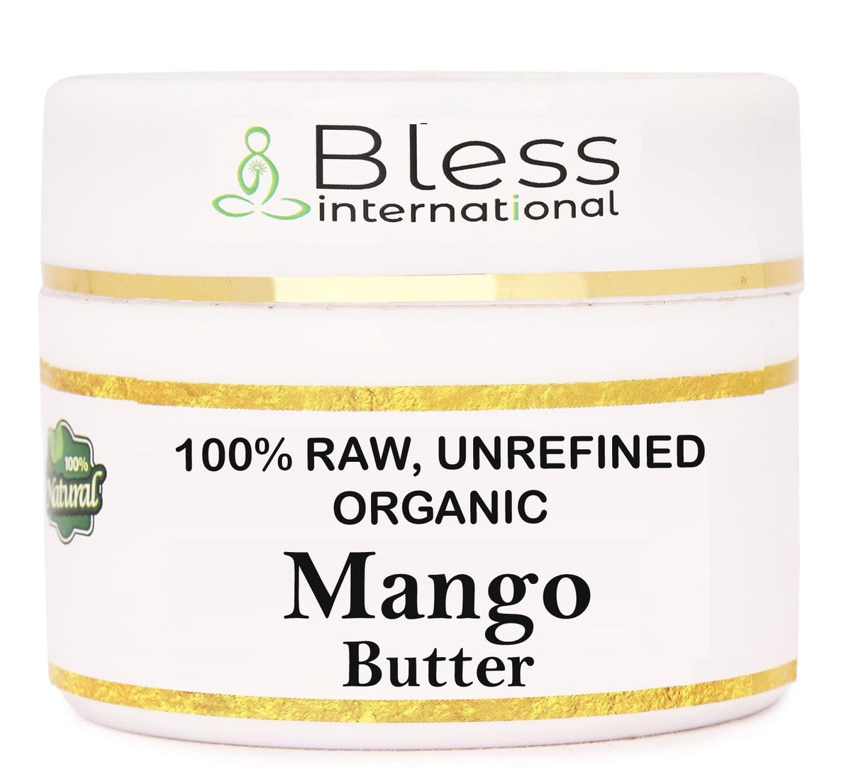 Bless International Raw Mango Butter front view 280g
