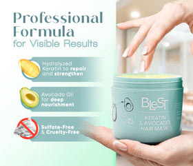 Blest Professional Hair Care Mask ingredients list