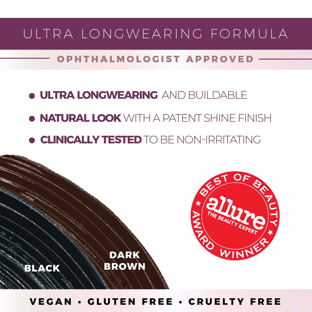 blinc Original Tubing Mascara applied on lashes