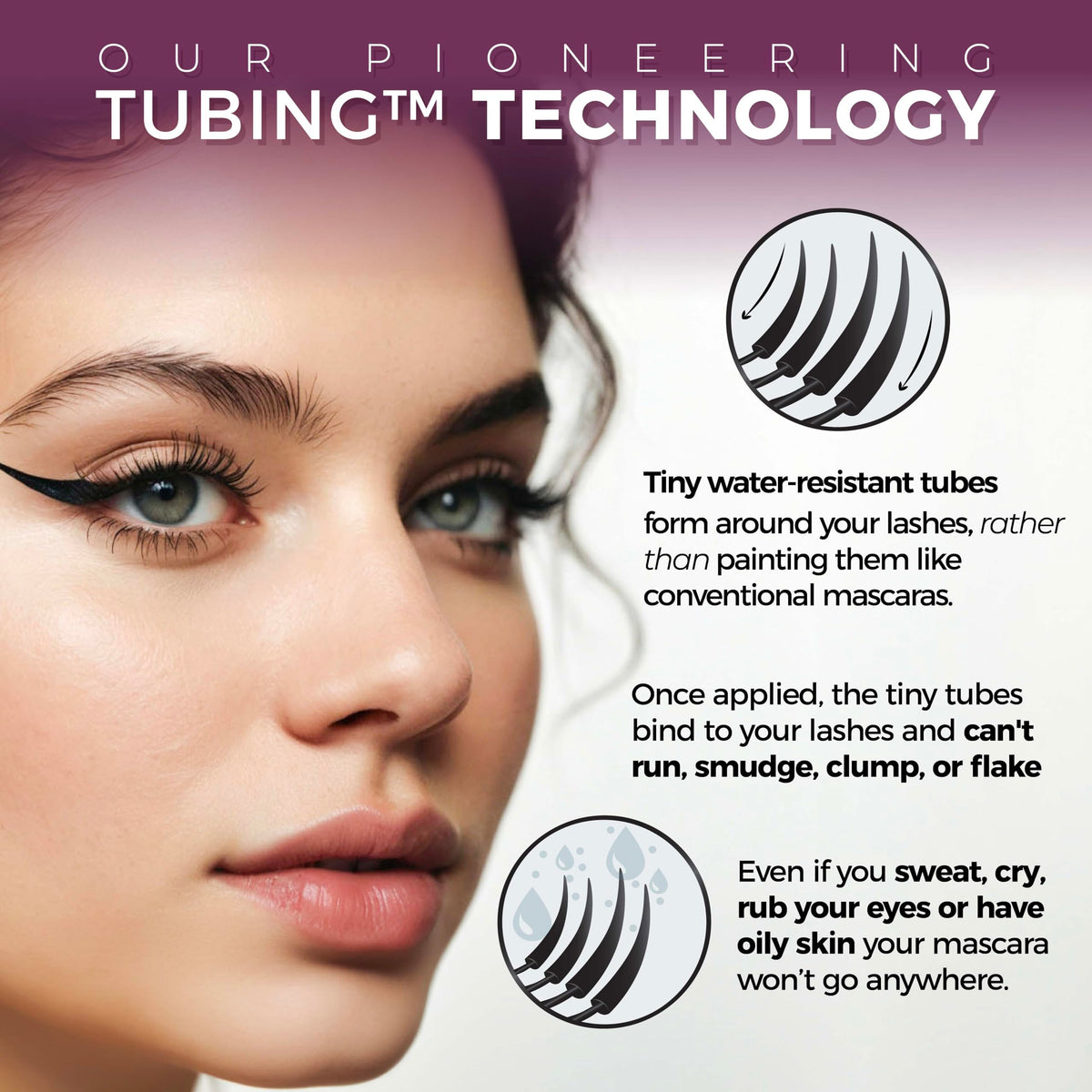 blinc Original Tubing Mascara texture close-up