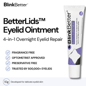 BlinkBetter BetterLids Eyelid Ointment 0.34 oz back view
