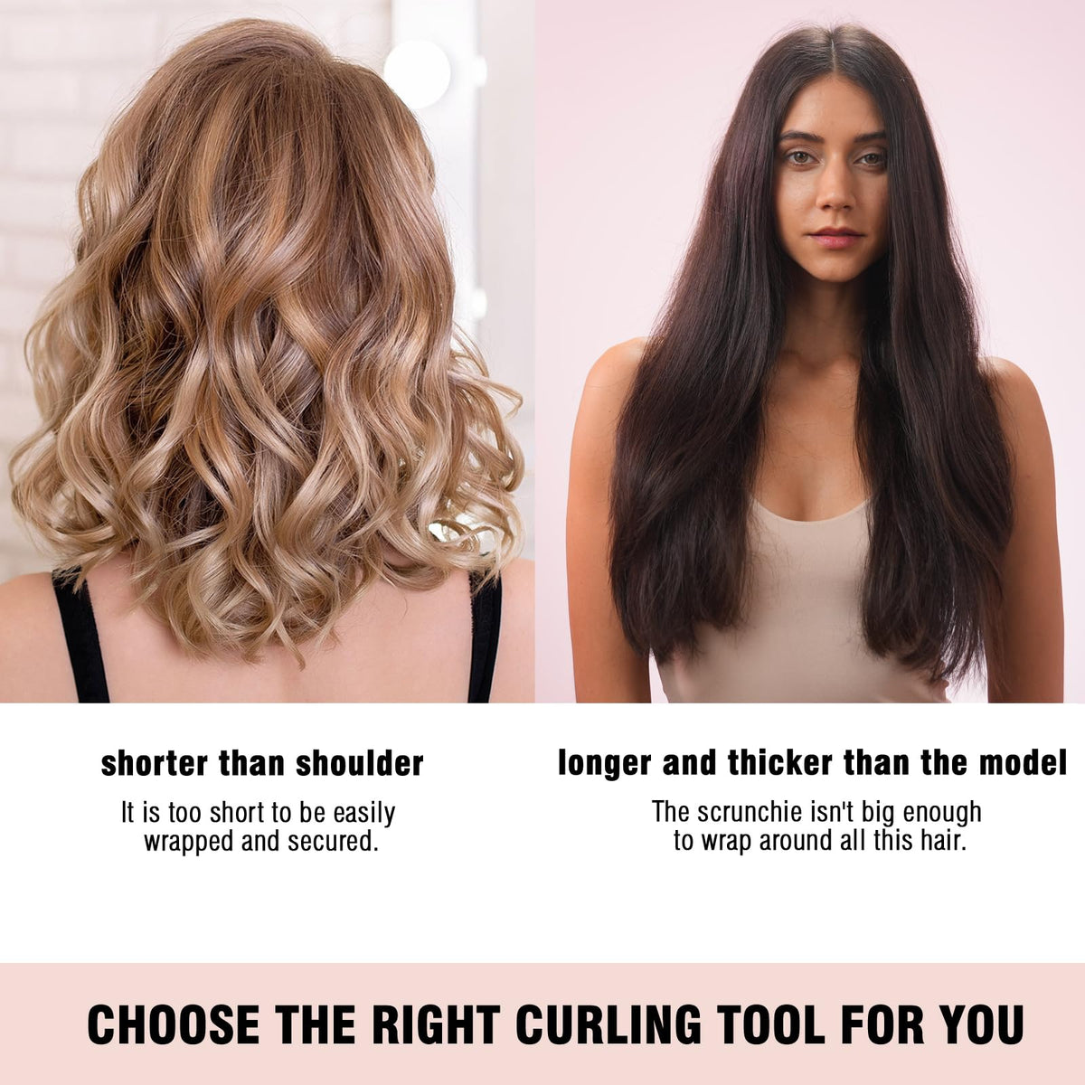 BLINKEEN Heatless Curling Scrunchie in a lifestyle setting