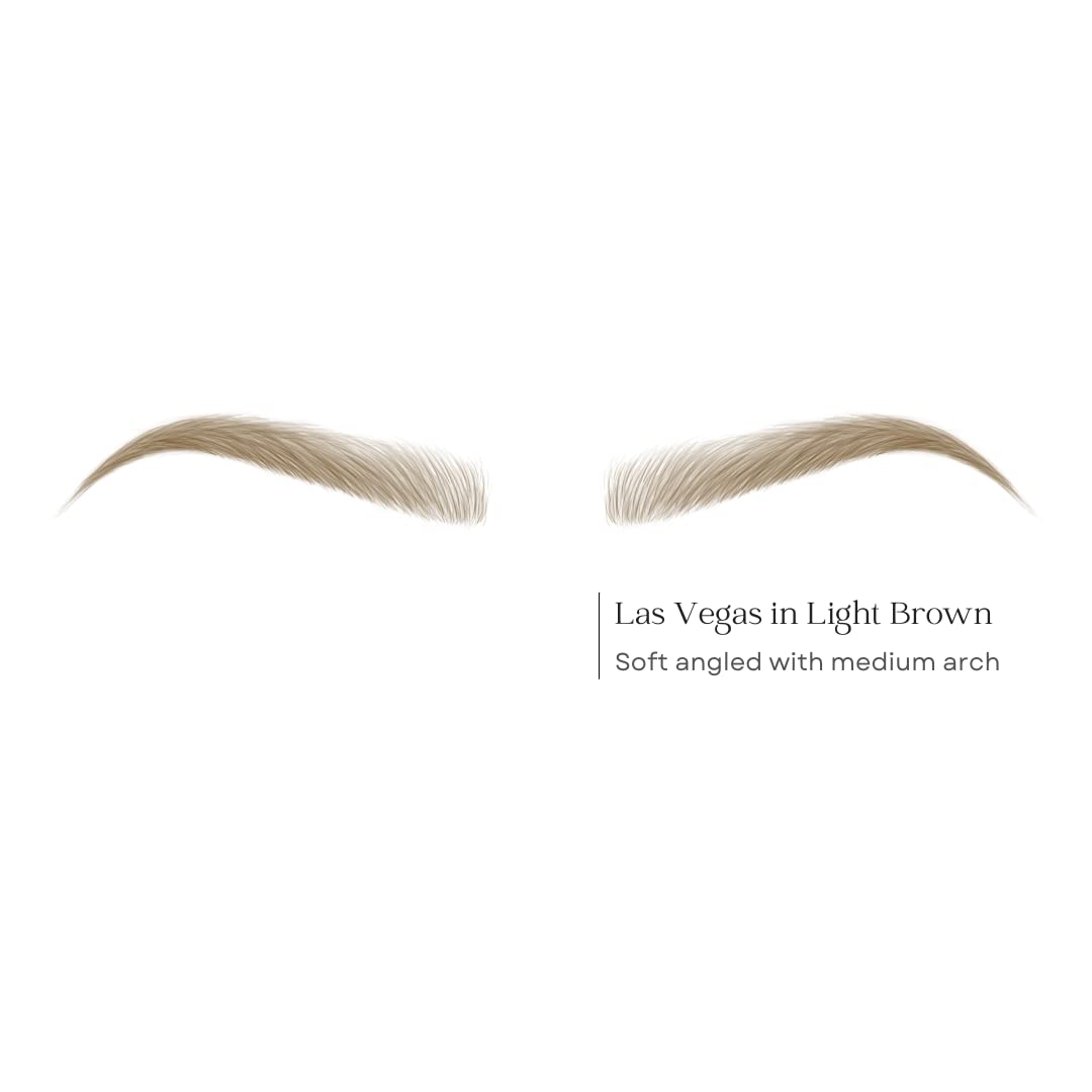 Bliss and Beyond USA eyebrow tattoo stickers application on skin