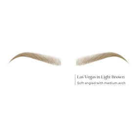 Bliss and Beyond USA eyebrow tattoo stickers application on skin