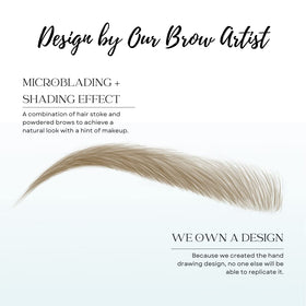 Bliss and Beyond USA Microblading & Shading Tattoo close-up of tattoo pairs