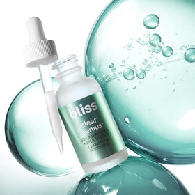 Bliss Clear Genius Peel with other skincare products