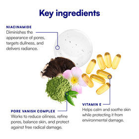 Bliss Disappearing Act Niacinamide Pore Serum application scene