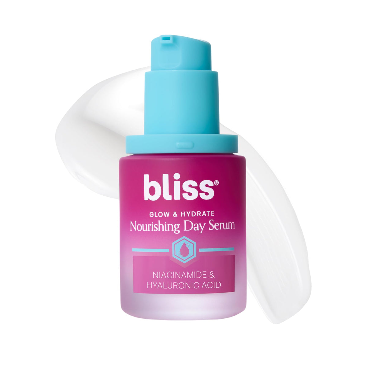 Bliss Glow and Hydrate Niacinamide Face Serum 1 Fl Oz front view