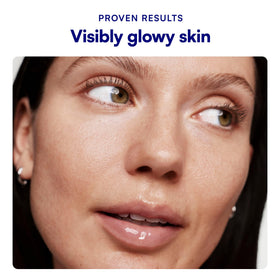 Bliss Glow and Hydrate Serum bottle with label
