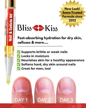 Bliss Kiss Simply Pure Cuticle Oil Pen packaging