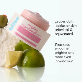 Bliss Mighty Marshmallow Brightening Face Mask packaging