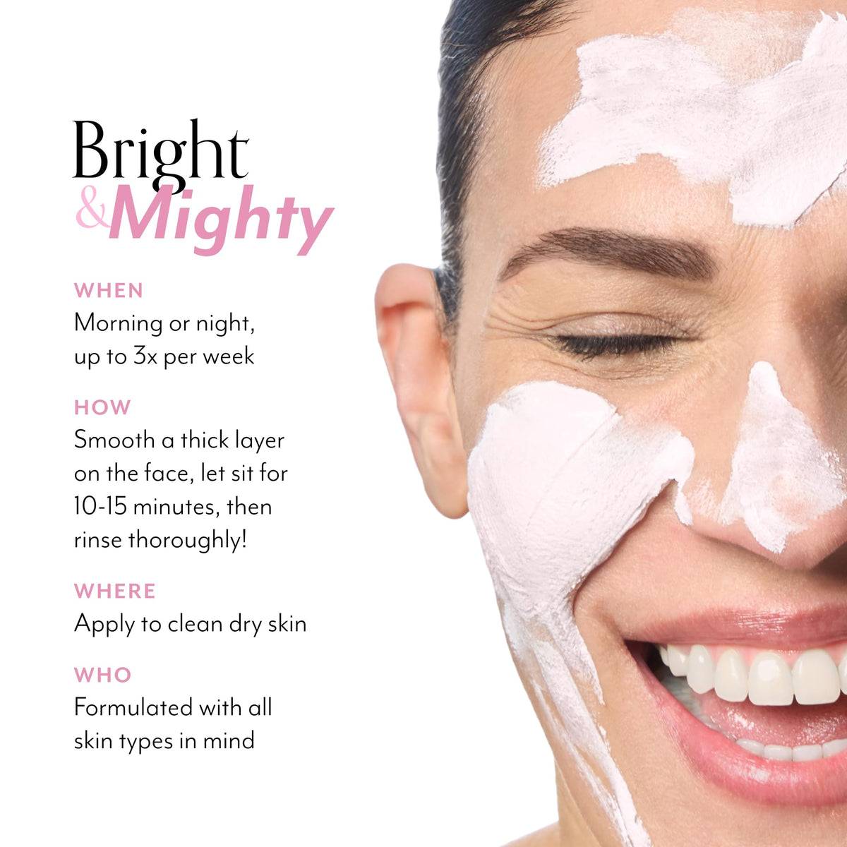 Bliss Mighty Marshmallow Face Mask ingredients list