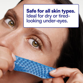 Bliss Pro Under-Eye Masks in a skincare routine setting